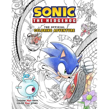 Sonic the Hedgehog: The Official Coloring Adventure