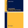 Local Analysis of Selberg's Trace Formula
