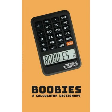 Boobies: A Calculator Dictionary