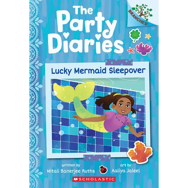 Lucky Mermaid Sleepover: A Branches Book (the Party Diaries #5)