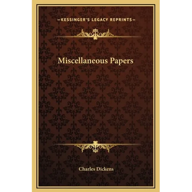 Miscellaneous Papers
