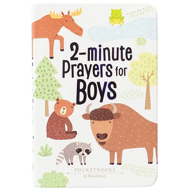 2-Minute Prayers for Boys: Pocketbooks by Broadstreet