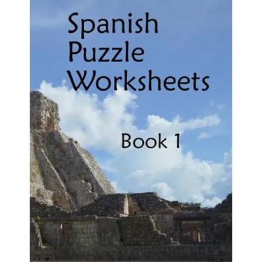Spanish Puzzle Worksheets: Book 1