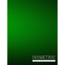 Isometric Graph Paper Notebook: Green Creative 3D Graph Paper 1/4 Inch Equilateral Triangle Engineer Notebook Drafting Paper Isometric pad