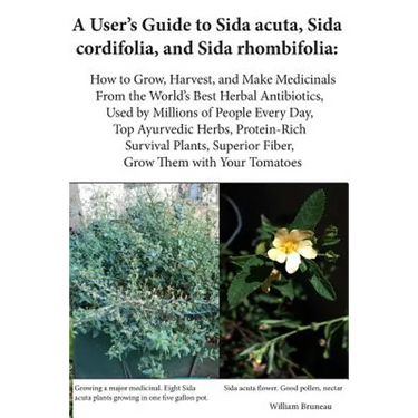 A User's Guide to Sida acuta, Sida cordifolia, and Sida rhombifolia: : How to Grow, Harvest, and Make Medicinals from the World's Best Herbal Antibiot