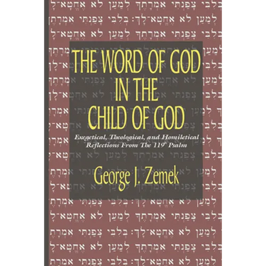The Word of God in the Child of God