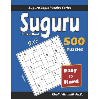 Suguru Puzzle Book: 500 Easy to Hard (9x9) Puzzles