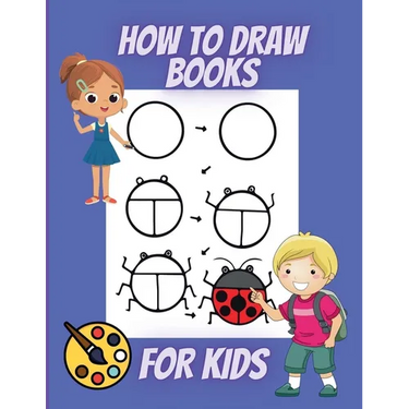 How to Draw Books for Kids