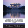Geology of the Wadi Ash Shu'bah Quadrangle, Sheet 26 E, Kingdom of Saudi Arabia: Usgs Open-File Report 87-501