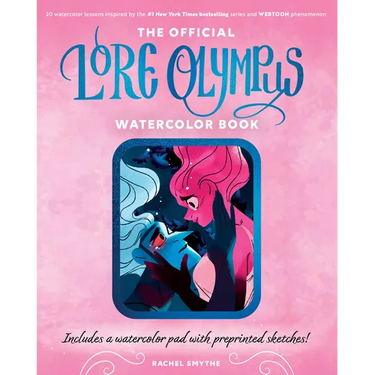 The Official Lore Olympus Watercolor Book: 20 Simple Watercolor Lessons Inspired by the #1 New York Times Bestselling Series and Webtoon Phenomenon --