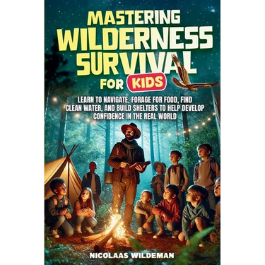 Mastering Wilderness Survival For Kids: Learn to Navigate, Forage for Food, Find Clean Water, and Build Shelters to help Develop Confidence in The Rea