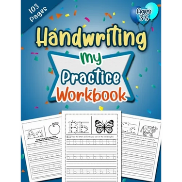 Learn to Write Letter Tracing Book: Preschool Handwriting Practice Alphabet Letter Tracing Workbook for Pre K, Kindergarten and Kids Ages 3-5