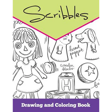Scribbles: Drawing and Coloring Book