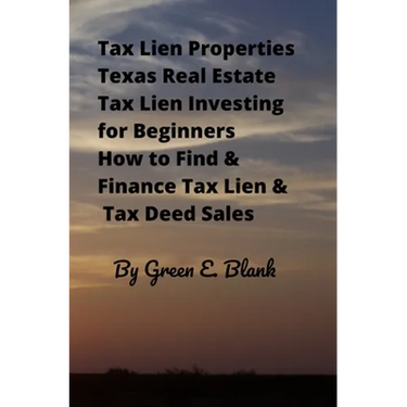 Tax Lien Properties Texas Real Estate Tax Lien Investing for Beginners: How to Find & Finance Tax Lien & Tax Deed Sales