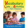 Vocabulary Lists and Activities for the PreK-2 Classroom: Integrating Vocabulary, Children's Literature, and Think-Alouds to Enhance Literacy