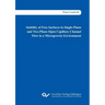 Stability of Free Surfaces in Single-Phase and Two-Phase Open Capillary Channel Flow in a Microgravity Environment