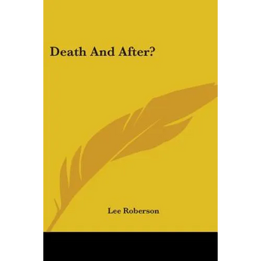 Death And After?