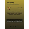 The Torah: A Mechanical Translation - Genesis