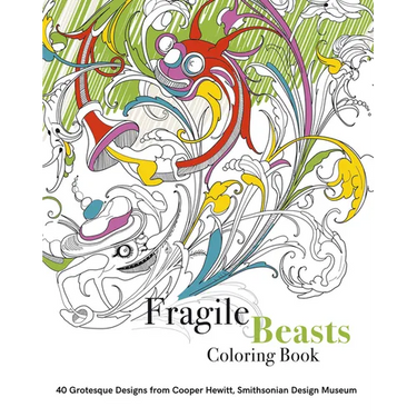 Fragile Beasts Coloring Book