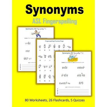 Synonyms - ASL Fingerspelling