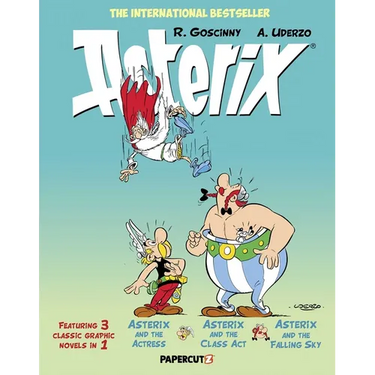 Asterix Omnibus Vol. 11: Collecting Asterix and the Actress, Asterix and the Class Act, and Asterix and the Falling Sky