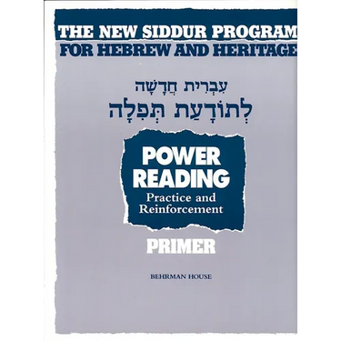 The New Siddur Program: Power Reading
