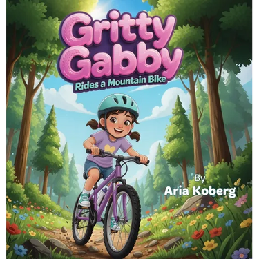 Gritty Gabby Rides a Mountain Bike