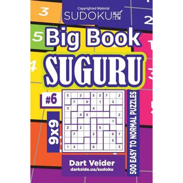 Sudoku Big Book Suguru - 500 Easy to Normal Puzzles 9x9 (Volume 6)