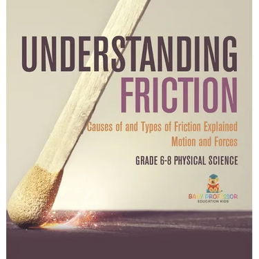 Understanding Friction Causes of and Types of Friction Explained Motion and Forces Grade 6-8 Physical Science
