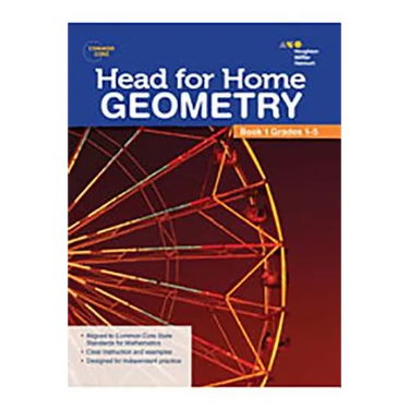 Head For Home Math Skills: Geometry, Book 1