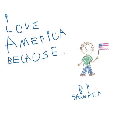 I Love America Because . . .