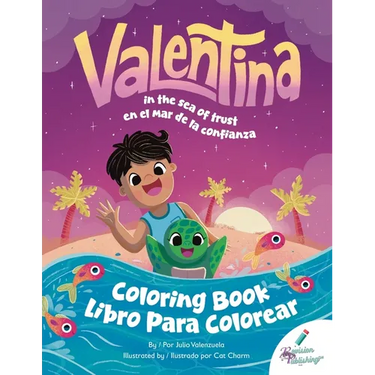 Valentina in the Sea of Trust Coloring Book / Valentina en el mar de la confianza libro de colorear
