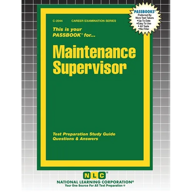 Maintenance Supervisor
