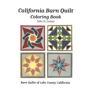 California Barn Quilt Coloring Book