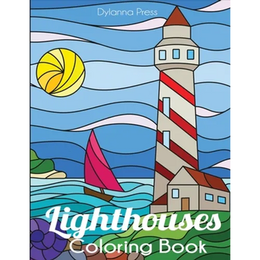 Lighthouses Coloring Book