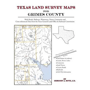 Texas Land Survey Maps for Grimes County