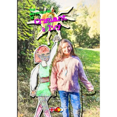 The adventures of Crisiant & Ivy - A trip by the canal: a new friend.: A trip by the canal: a new friend.