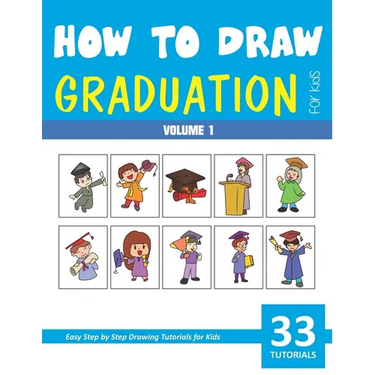 How to Draw Graduation for Kids - Volume 1