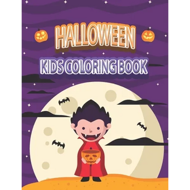 Halloween Kids Coloring Book: Halloween Ghost Coloring Book with Witch, Vampires, Autumn Fairies and More!