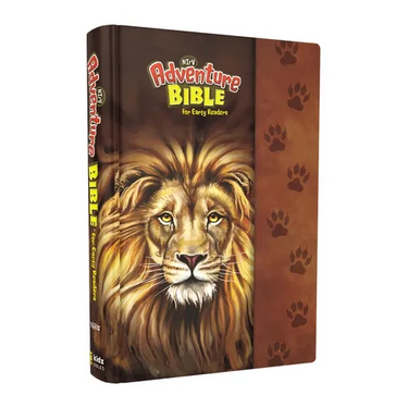 Nirv, Adventure Bible for Early Readers, Hardcover, Full Color, Magnetic Closure, Lion