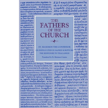 On Difficulties in Sacred Scripture: The Responses to Thalassios