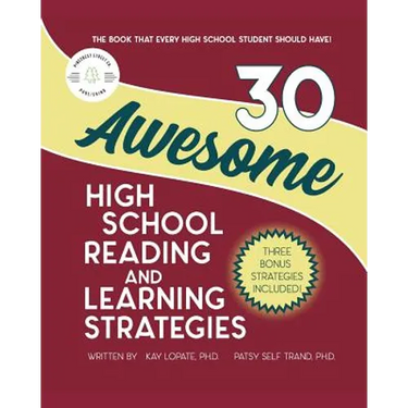 30 Awesome High School Reading and Learning Strategies