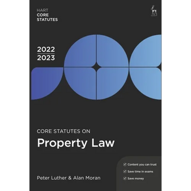 Core Statutes on Property Law 2022-23