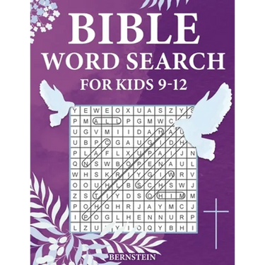 Bible Word Search for Kids 9-12: 100 Extra Large Bible Word Search Puzzles