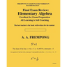 Final Exam Review: Elementary Algebra