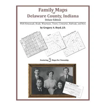 Family Maps of Delaware County, Indiana