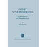 Infinity in the Presocratics: A Bibliographical and Philosophical Study