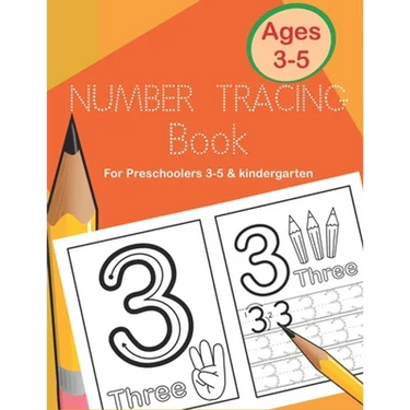 Number Tracing Book for Preschoolers 3-5 & Kindergarten: Fun and Easy Way to Learn 1 to 20 for Kids ages 3 to 5
