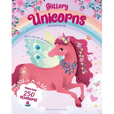 Glittery Unicorns Sticker Book