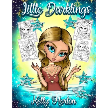 The Little Darklings: An Adult colouring book from The World of the Little Darlings